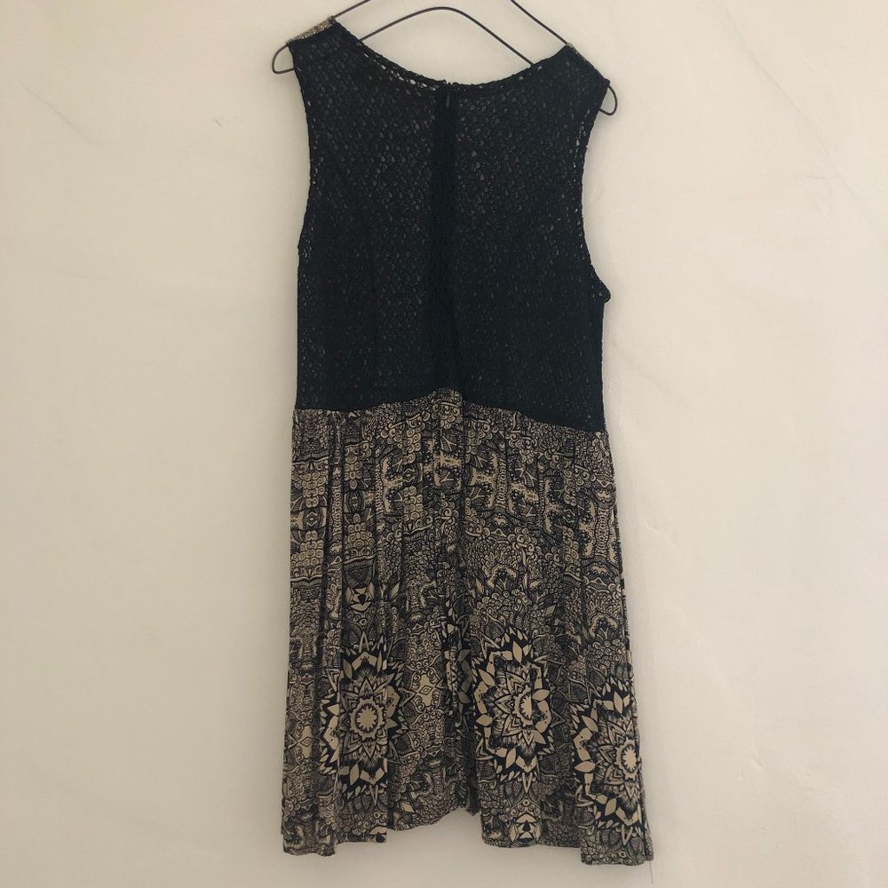 New wo tag Long Lost Mesh Back Mini Dress US 6